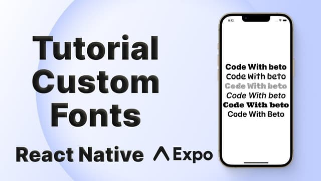 Custom Fonts thumbnail
