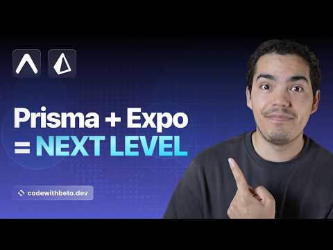 Build a Full-Stack Expo App with Prisma Accelerate (Deploy Fast with EAS Hosting) thumbnail
