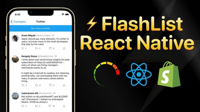 FlashList thumbnail