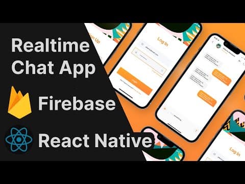 Build a Realtime Chat App with React Native and Firebase thumbnail