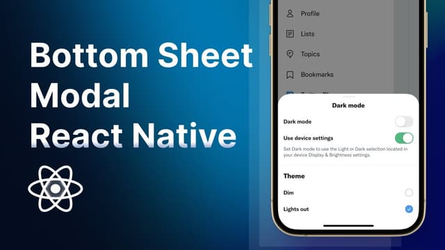 Bottom Sheet Modal thumbnail