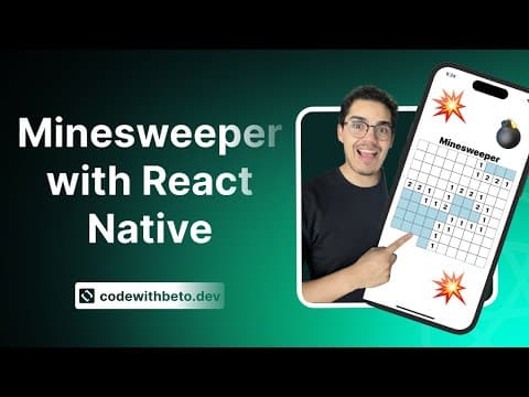Build a Minesweeper Game with React Native thumbnail