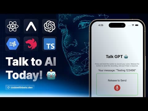 Building a Talk ChatGPT App with React Native Expo, NestJS, Google Text-to-Speech, OpenAI and TS thumbnail