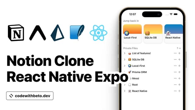 Notion Clone thumbnail